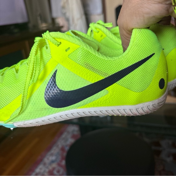 Bright Yellow Athletic Shoes - Picture 14 of 17